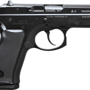 CZ-USA CZ 75 Compact 50th Anniversary Edition 9mm DA/SA semi-auto pistol in black with fixed sights