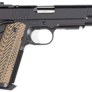 Dan Wesson Specialist 1911 9mm full-size pistol in black with night sights and optics-ready slide