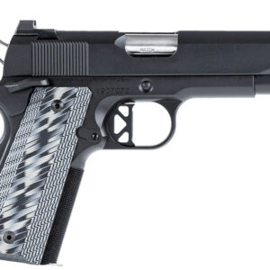 Dan Wesson Valor V-Bob 1911 semi-auto pistol in .45 ACP with black finish and tritium night sights