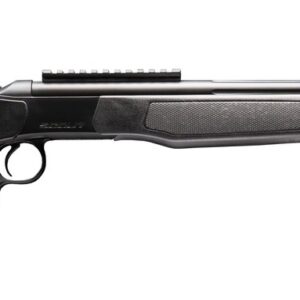 CVA Scout XP single shot rifle in .45-70 Government with 20-inch threaded barrel and black synthetic stock