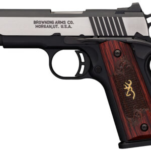 BROWNING 1911-380 BLACK LABEL - MEDALLION PRO 3.62"FS WOOD