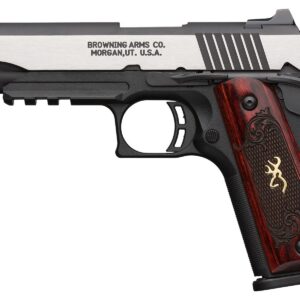 BROWNING 1911-380 BLACK LABEL - MEDALLION PRO 4.25"FS W/ RAIL