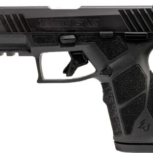 Taurus GX2 9mm Striker-Fired Pistol – Black, 3.38" Barrel, 10+1 Capacity