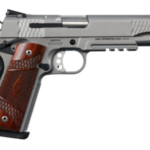 Smith & Wesson SW1911TA .45 ACP 5" Stainless Steel Single Action Pistol with Tritium Night Sights