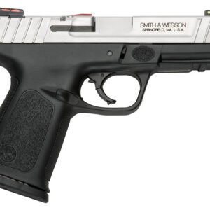 Smith & Wesson SD9VE 9mm Pistol 10+1 4" Stainless with HI-VIZ Fiber Optic Sights