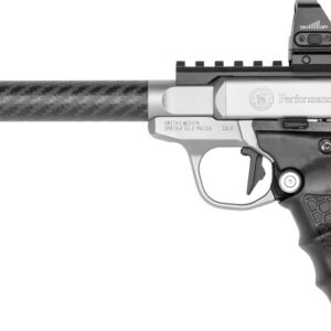 Smith & Wesson SW22 Victory Target .22 LR Pistol with Carbon Fiber Optic – 6" Barrel