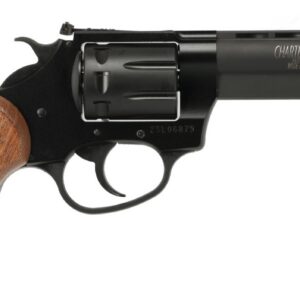 Charter Arms Pathfinder II .22 LR revolver with 3.5-inch barrel, black finish, and wood grips