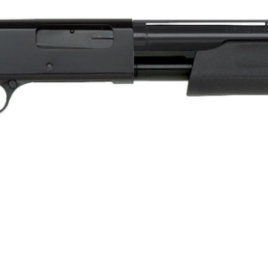 Mossberg Maverick 88 Bantam Compact 20 gauge pump-action shotgun with 22-inch blued barrel and black synthetic stock