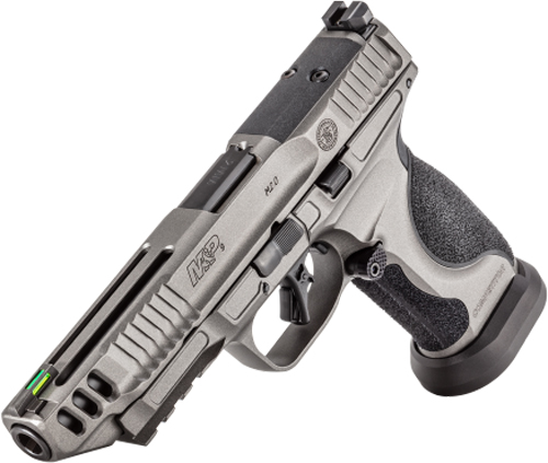 S&W M&P9 M2.0 PC COMPETITOR 5" - 4-10-RD MAG METAL FR TUNG GRAY - Image 2