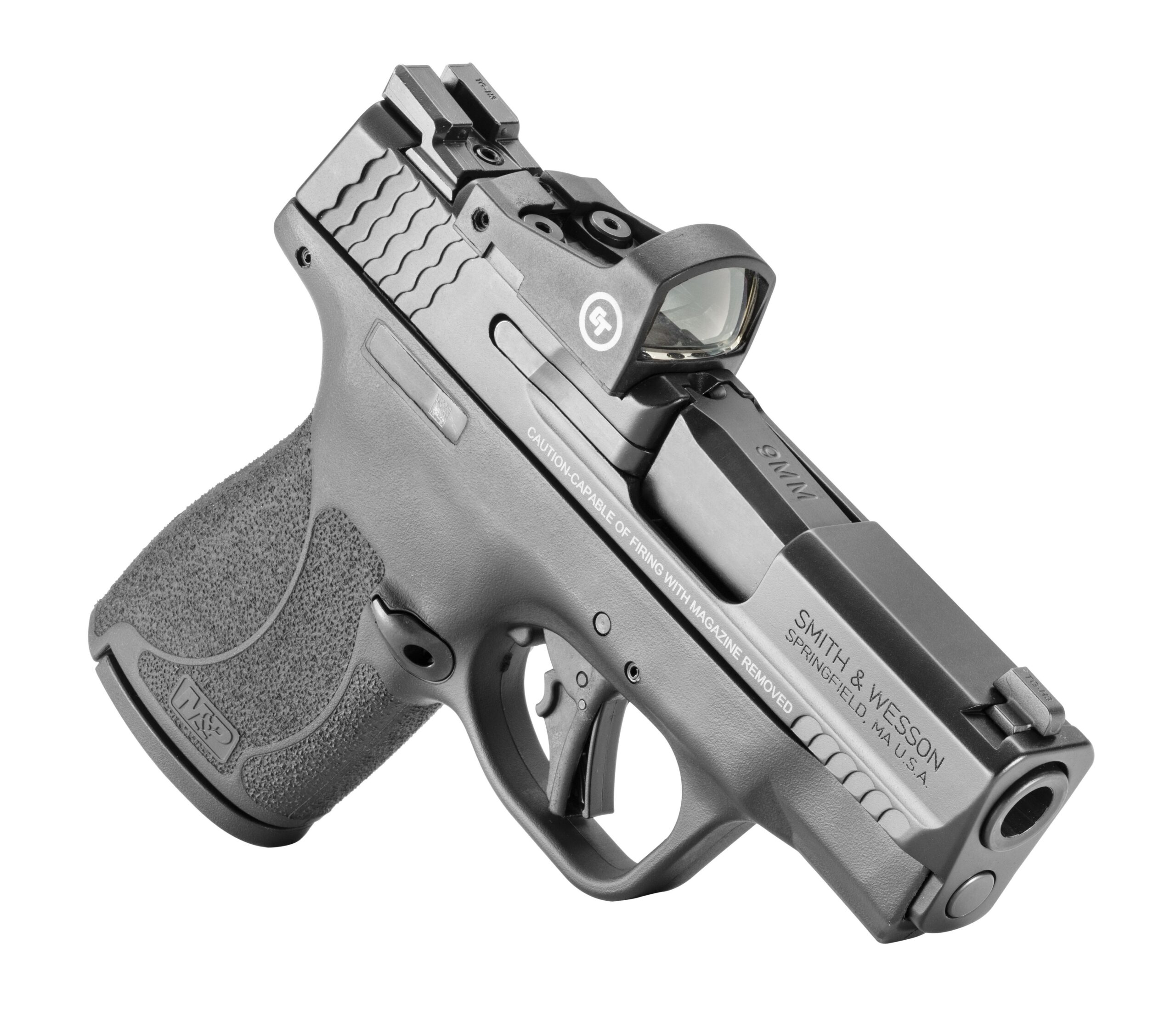 Smith & Wesson M&P Shield Plus OR 9mm Pistol 10+1 Night Sights – Black - Image 3