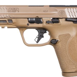 S&W M&P9 M2.0 COMPACT 9MM 4" - 15-SH OPTICS READY SAFETY FDE