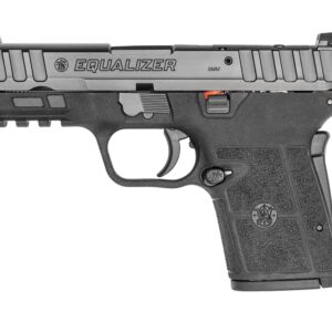 Smith & Wesson Equalizer 9mm semi-auto pistol with optic-ready serrated slide and black Armornite finish