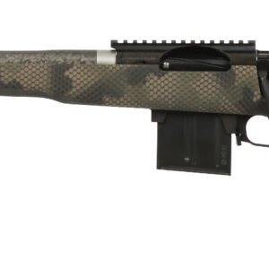 Proof Research Elevation MTR left-hand bolt-action rifle in .308 Winchester with TFDE two-tone finish and 20-inch carbon fiber barrel