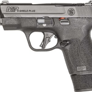 Smith & Wesson M&P Shield Plus 9mm Pistol – 3.7" Threaded Barrel, Night Sights, Optic Ready, 15+1