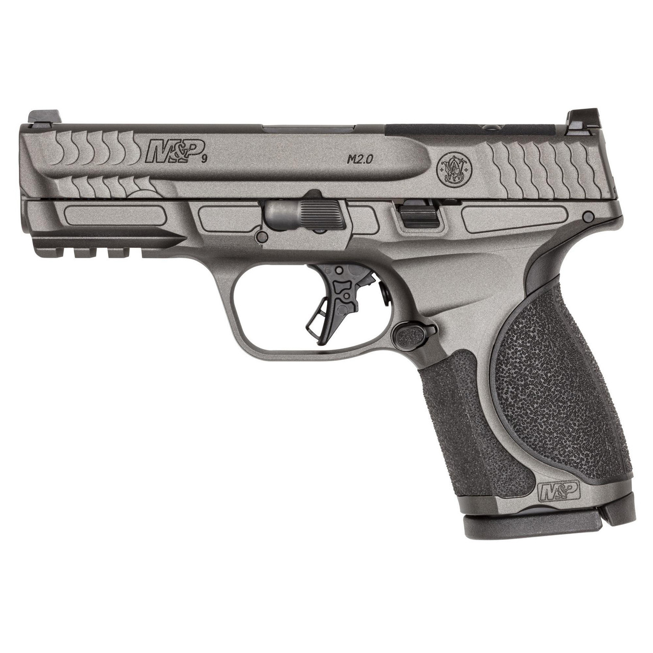 S&W M&P9 M2.0 METAL COMPACT 4" - 9MM 15-RD NO SAFETY TUNG GREY - Image 2