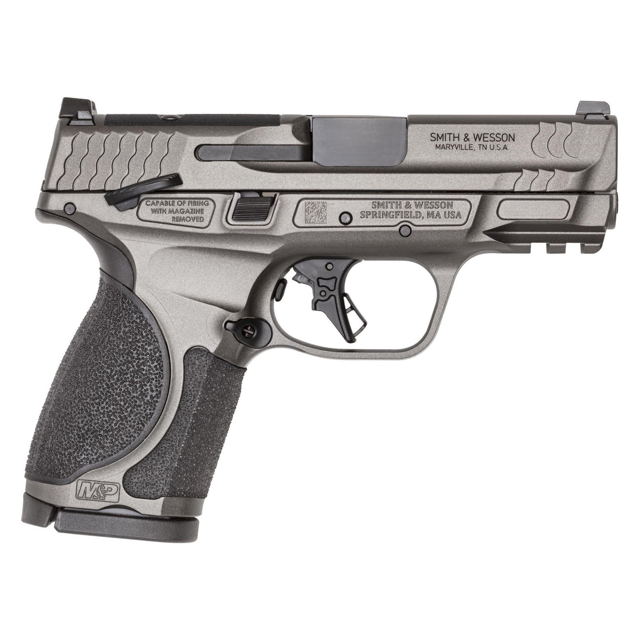 S&W M&P9 M2.0 METAL COMPACT - 3.6" 9MM 15-RD SAFETY GREY
