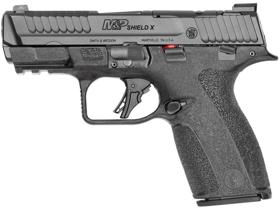 Smith & Wesson M&P 9 Shield X 9mm Pistol 3.6" Thumb Safety 10+1 Optic Ready