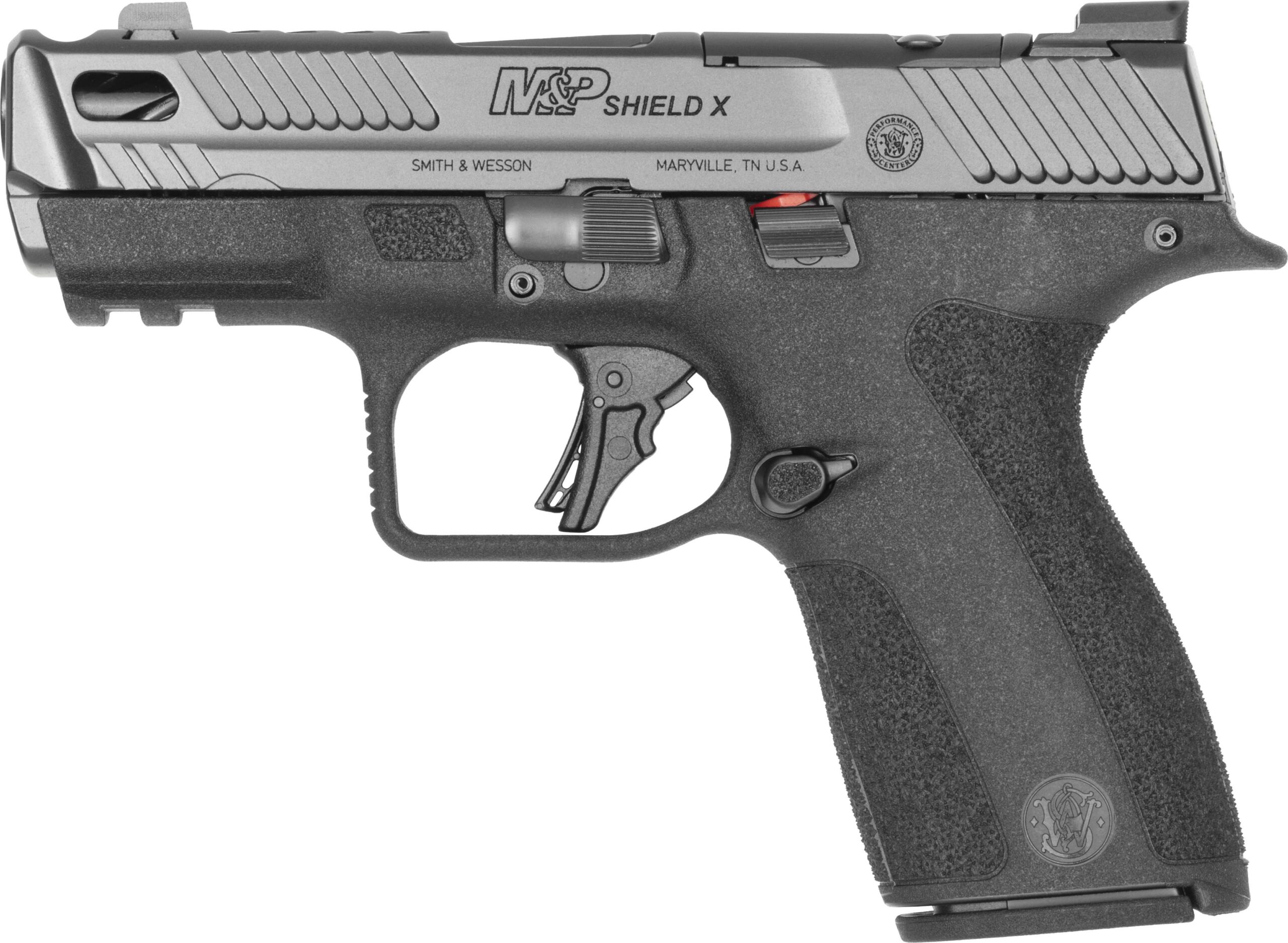 S&W PC M&P SHIELD X COMP 9MM - 13/15 RD MAGS NO SAFTY 3.6" BL