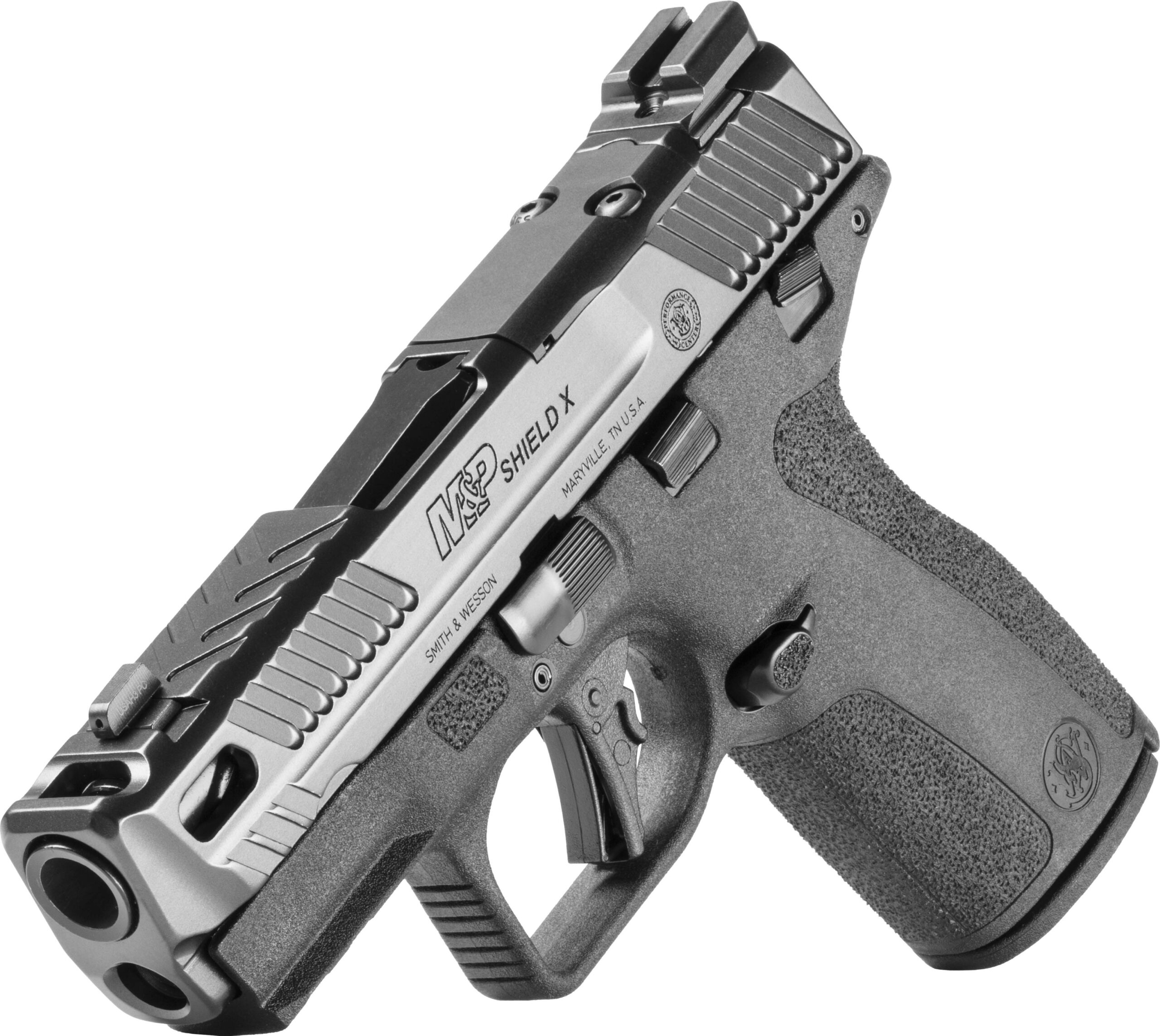 S&W PC M&P SHIELD X COMP 9MM - 10 RD MAGS SAFTY 3.6" BL - Image 2