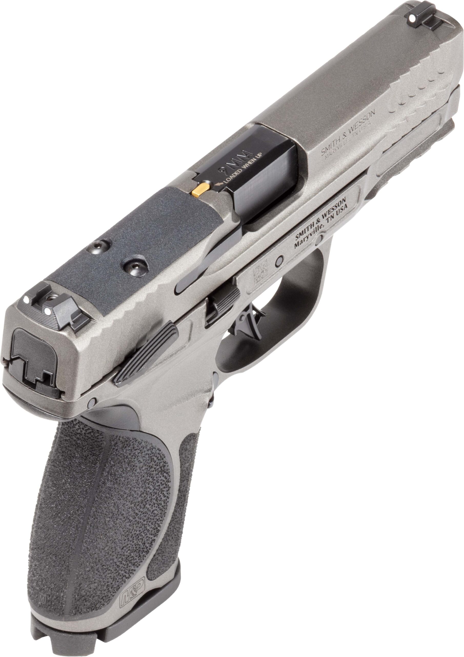 S&W M&P9 M2.0 METAL 9MM 4." - 10-SHOT GRAY CERAKOTE CA COMPL - Image 3
