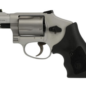 Smith & Wesson 642UC .38 Special stainless revolver with 1-7/8 inch barrel, right side view