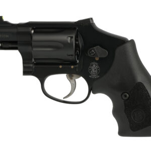 Smith & Wesson 432UC .32 H&R Magnum revolver with 1-7/8 inch barrel, night sights, and black finish