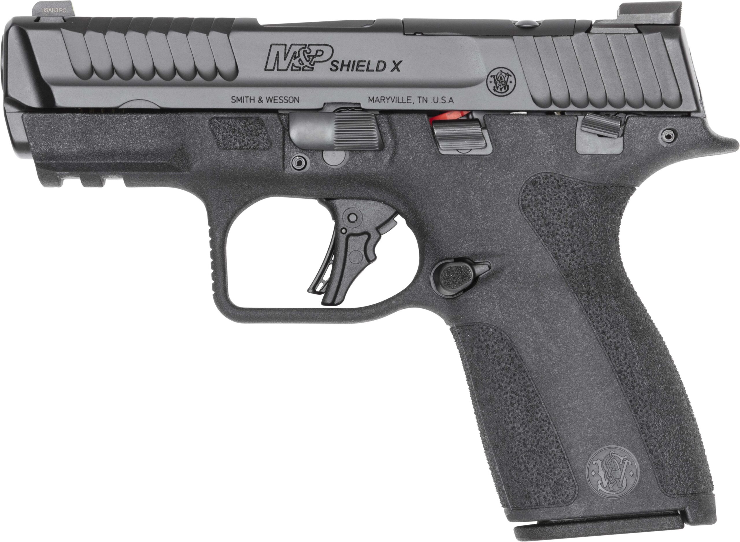 Smith & Wesson M&P 9 Shield X 9mm 3.6" Thumb Safety Optic Ready CA Compliant