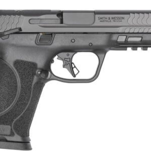 Smith & Wesson M&P M2.0 10mm semi-auto pistol with optic-cut slide and black finish, right side view