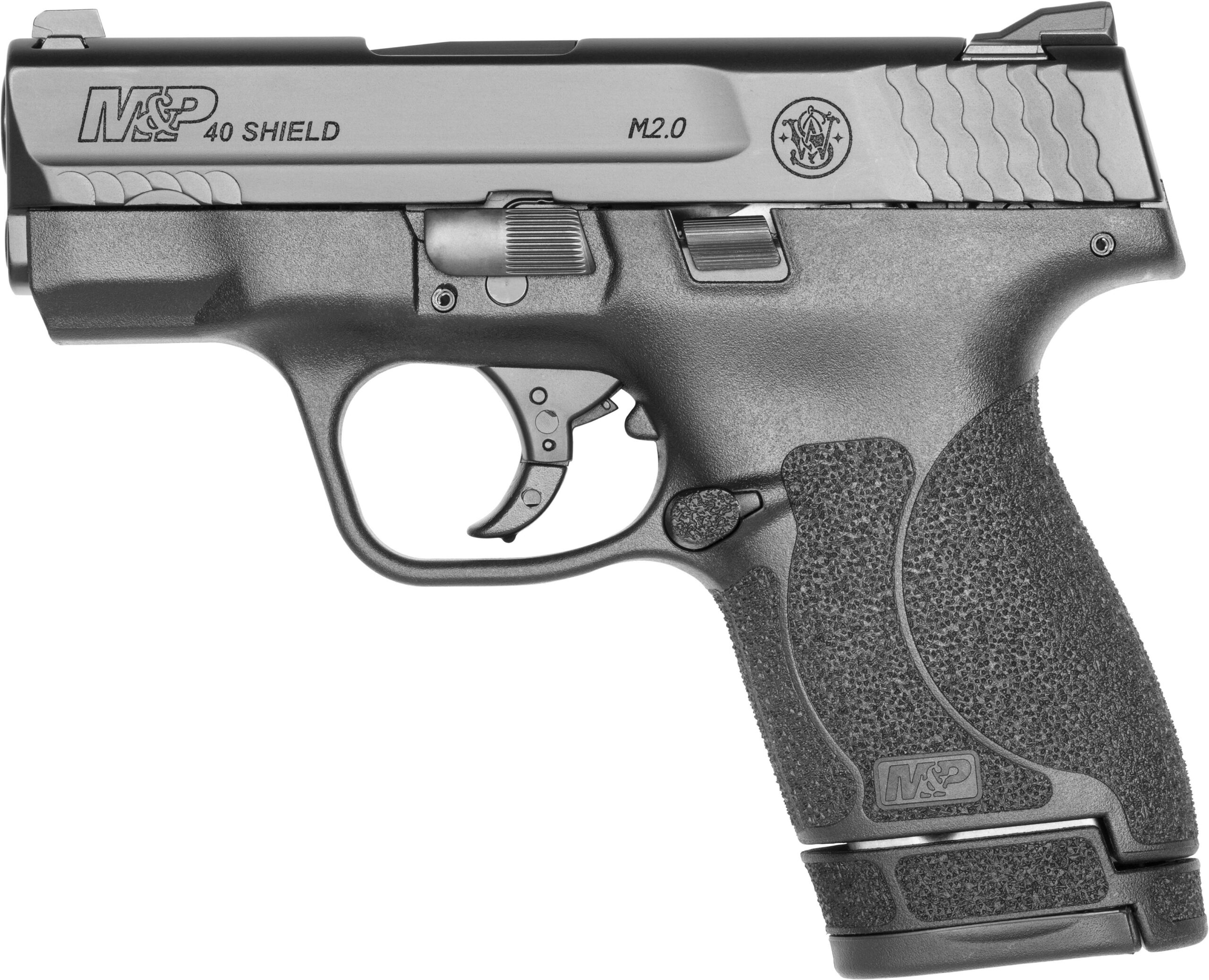 Smith & Wesson M&P Shield M2.0 Micro-Comp 40 S&W Pistol – Black
