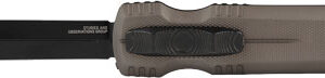 SOG KNIFE PENTAGON OTF - FDE 3.79" DBL EDGE BLADE