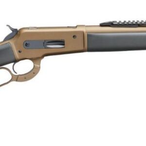 Taylor's & Company 1886 BB MKII lever action rifle in .45-70 Government with 19-inch barrel and tan and black finish
