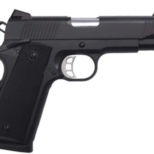 Tisas 1911 B9 Carry 9mm semi-auto pistol with 4.25-inch barrel and black finish, right-side profile view