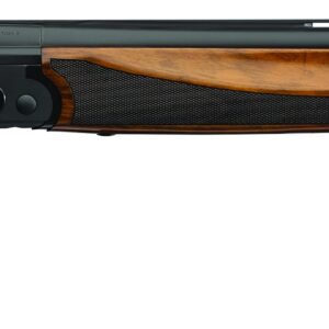 Charles Daly 202E over/under 12 gauge shotgun with 28-inch blued barrel and wood stock