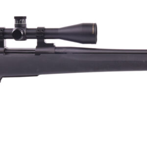 Howa GamePro 7mm PRC threaded bolt action rifle in black finish, right-side profile view