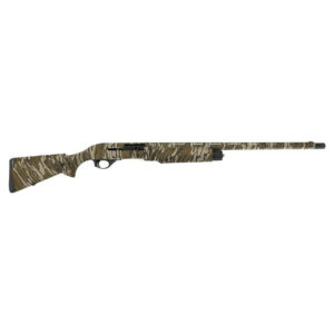 Spandau S2 semi-automatic 20 gauge shotgun with 24-inch barrel in Mossy Oak Bottomland camouflage finish