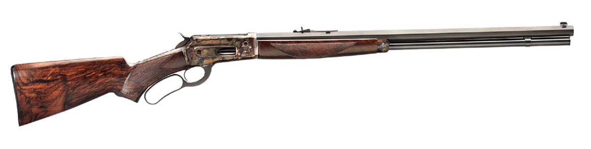 Taylor's & Company 1886 Far West lever-action rifle in .45-70 Government with 26-inch blued barrel and wood stock