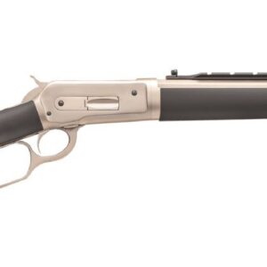 Taylor's & Company Ridge Runner TD takedown lever-action rifle in .45-70 Government with chrome finish and 18.5-inch barrel