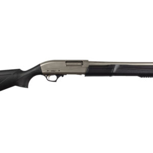 TriStar Arms Cobra III Marine 12 gauge pump-action shotgun with silver finish and black synthetic stock, 18.5-inch barrel