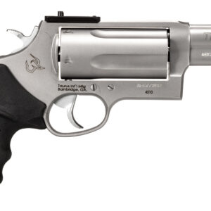 Taurus Judge Magnum TORO .410/.45 Colt double-action revolver with 3-inch matte stainless barrel and fixed fiber optic sights