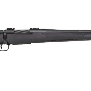 Mossberg Patriot bolt-action rifle in 6.5 Creedmoor with 22-inch fluted matte blue barrel and black synthetic stock