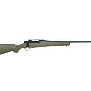 Mossberg Patriot Predator bolt-action rifle in .308 Winchester with 22-inch matte blued barrel and flat dark earth stock