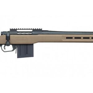 Mossberg Patriot LR TAC bolt-action rifle in 6.5 PRC with FDE finish and 24-inch barrel