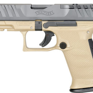 WALTHER PDP COMPACT 9MM 4" FS - 15-SHOT TAN POLYMER FRAME