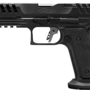 Walther PDP SF Match 9mm 5" Optic-Ready Pistol – 18-Round Black Steel Frame
