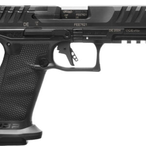 Walther PDP Pro OR 9mm semi-automatic pistol with optic-ready slide and 4.5-inch barrel in black finish