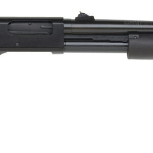 Mossberg Maverick 88 Slug 12 gauge pump-action shotgun with 24-inch blued barrel and adjustable rifle sights