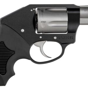 Charter Arms Off Duty .38 Special revolver with 2-inch matte stainless barrel and black/stainless two-tone finish