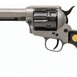 Chiappa 1873 single action revolver in .22 LR with tactical grey finish and 4.75-inch barrel