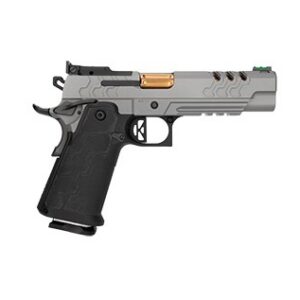 Kimber 2011 Stainless Target .45 ACP pistol with optic-ready serrated slide and 5-inch barrel