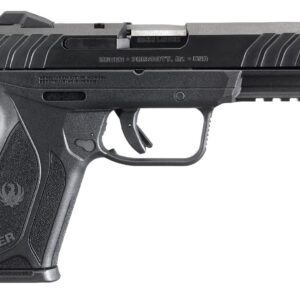 Ruger Security-9 9mm semi-automatic pistol in black with 4-inch barrel and polymer frame